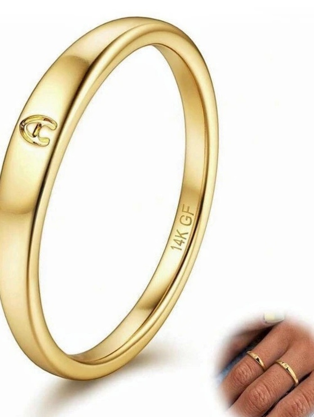 ⚜️⚜️14K Gold-Tone Ring